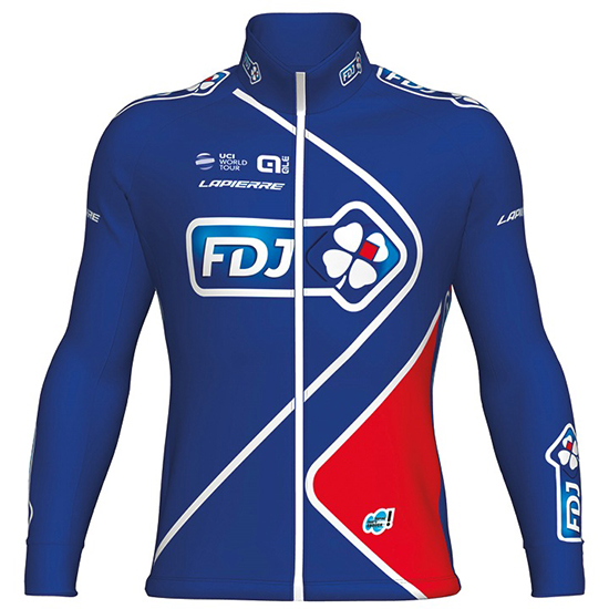 Maglia FDJ Manica Lunga 2017 blu - Clicca l'immagine per chiudere